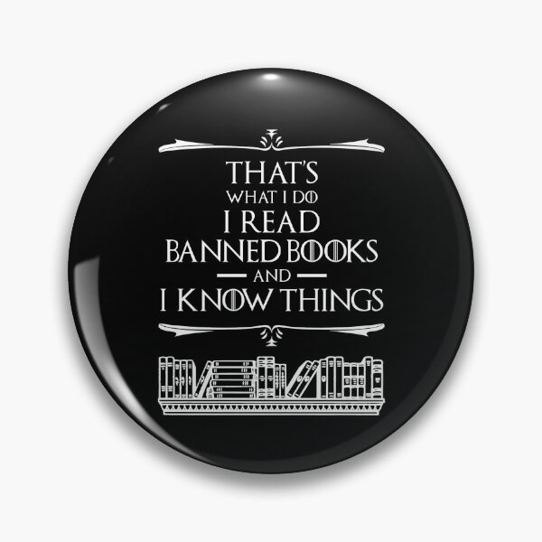 Item preview, That's What I Do I Read Banned Books designed and sold by Cat Lady Designs.