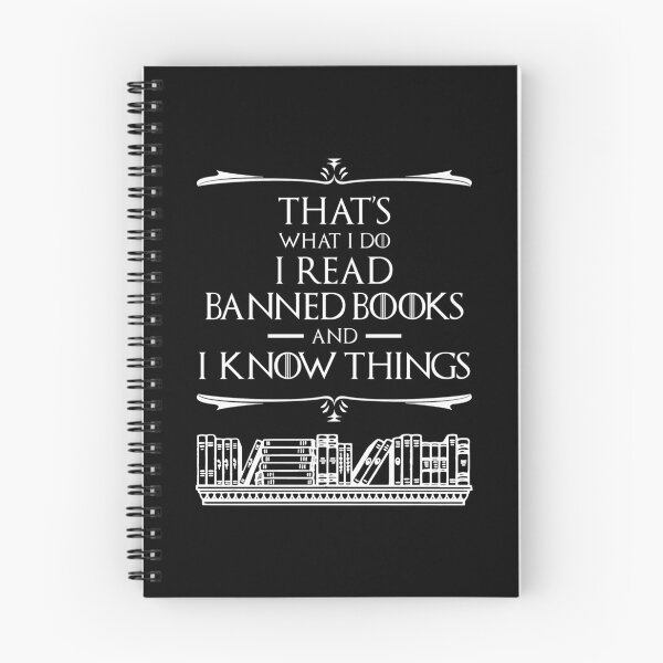 Item preview, That's What I Do I Read Banned Books designed and sold by Cat Lady Designs.