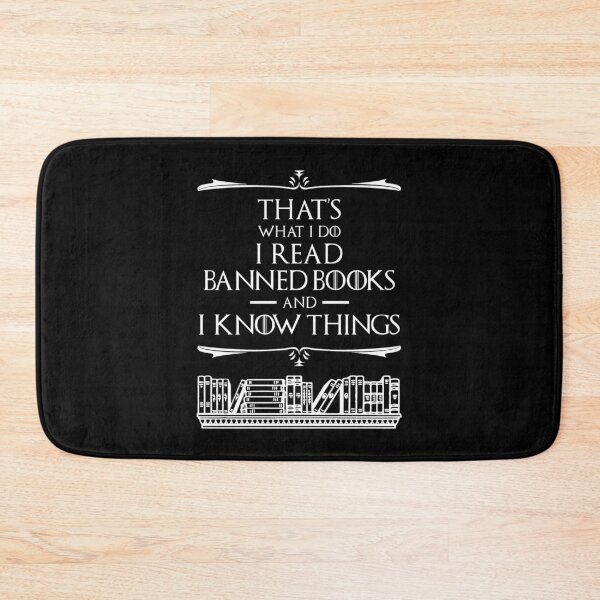 Item preview, That's What I Do I Read Banned Books designed and sold by Cat Lady Designs.