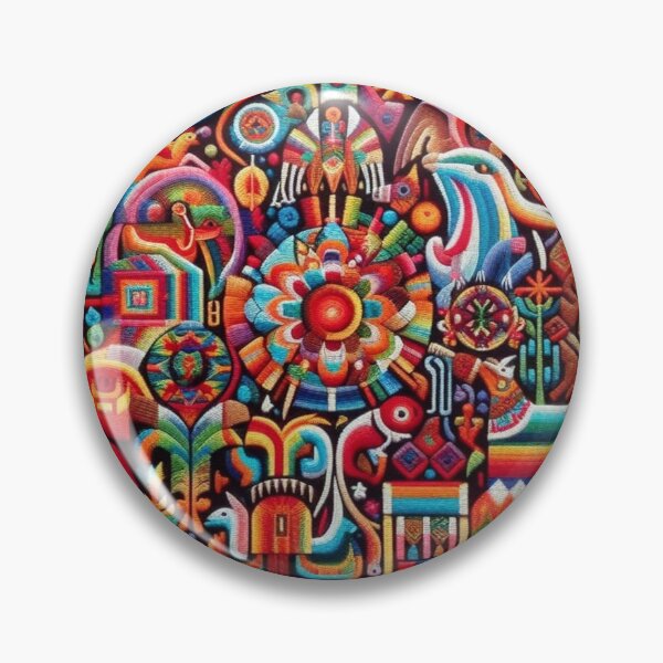 Item preview, huichol art designed and sold by LCdesigne.