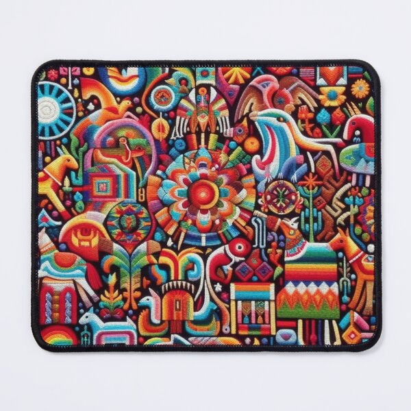 Item preview, huichol art designed and sold by LCdesigne.