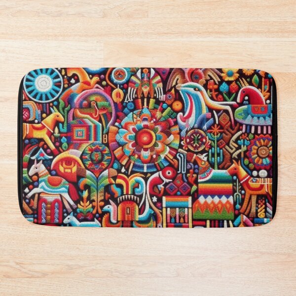 Item preview, huichol art designed and sold by LCdesigne.