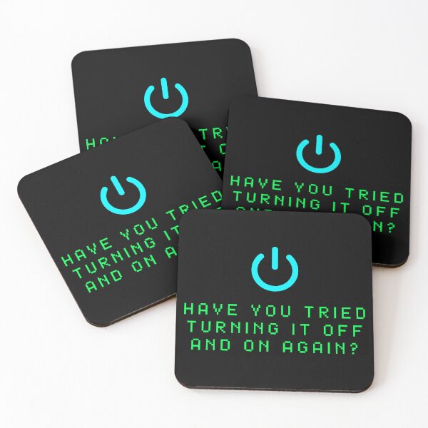 Item preview, Turning off and on again quote designed and sold by WuweiDG.