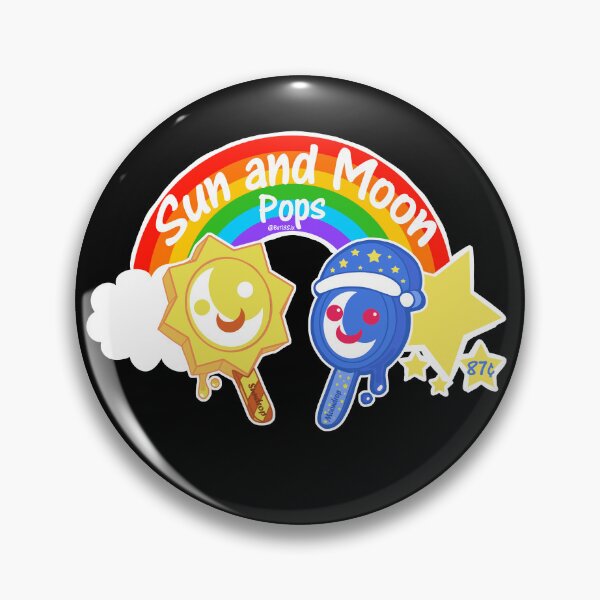 Item preview, Sun and Moon Pops  designed and sold by Bat13SJx.