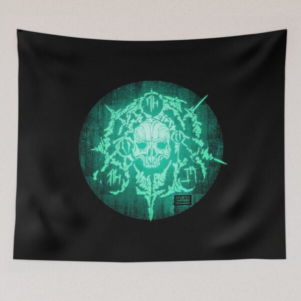 Item preview, Necromancer Emblem designed and sold by ArcaneFeathers.