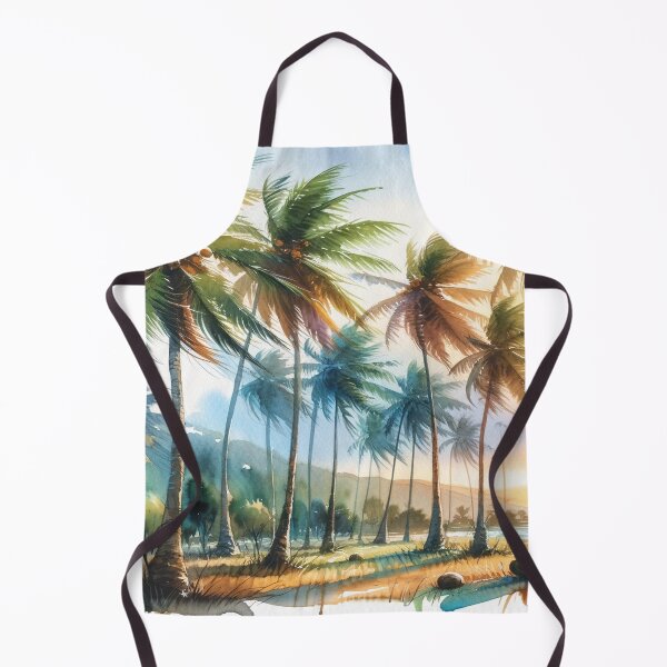 Item preview, Realistic palm trees in a tropical breeze designed and sold by cj-digital.