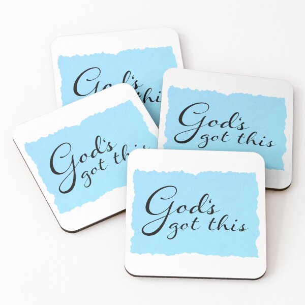 Item preview, God's Got This - Blue designed and sold by KTCreativeSide.