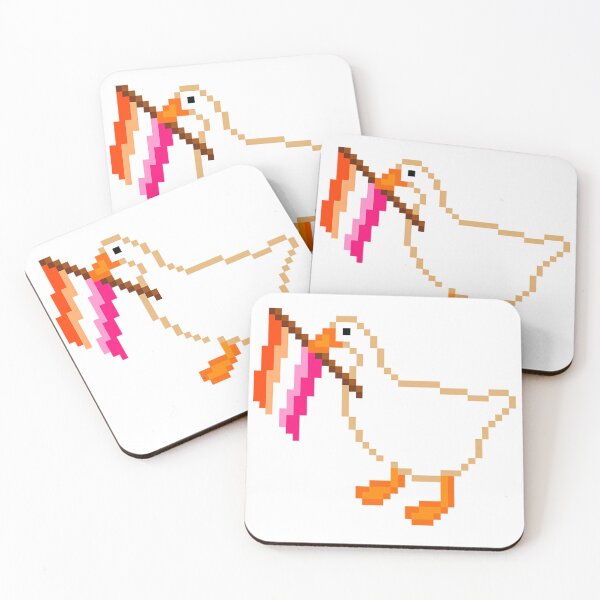 Item preview, Duck with LGBTIQ+ flag. Lesbian flag. designed and sold by Renlexd.