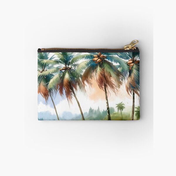 Item preview, Tropical palm trees with coconuts designed and sold by Arabic-Souvenir.