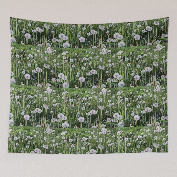 Item preview, Wild flower dandelion white seeds heads designed and sold by naturematters.