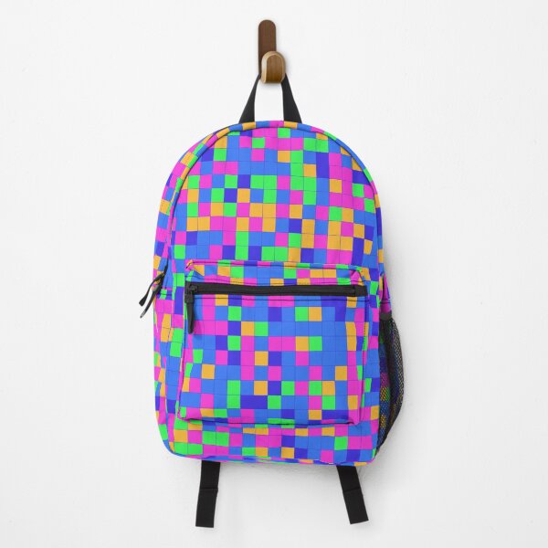 Item preview, Rainbow Multicolor Scattered Cube Camo Pattern designed and sold by Alchemy-A-La-G.