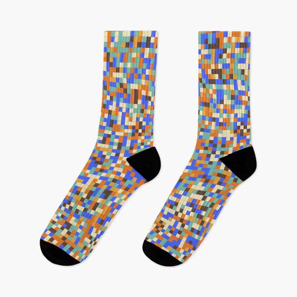 Item preview, Rainbow Multicolor Scattered Cube Camo Pattern designed and sold by Alchemy-A-La-G.