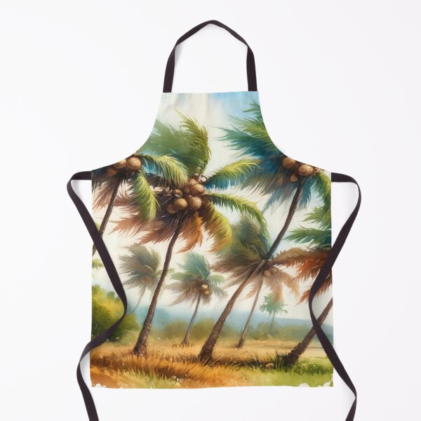 Item preview, Tropical palm trees under a gentle breeze designed and sold by cj-digital.