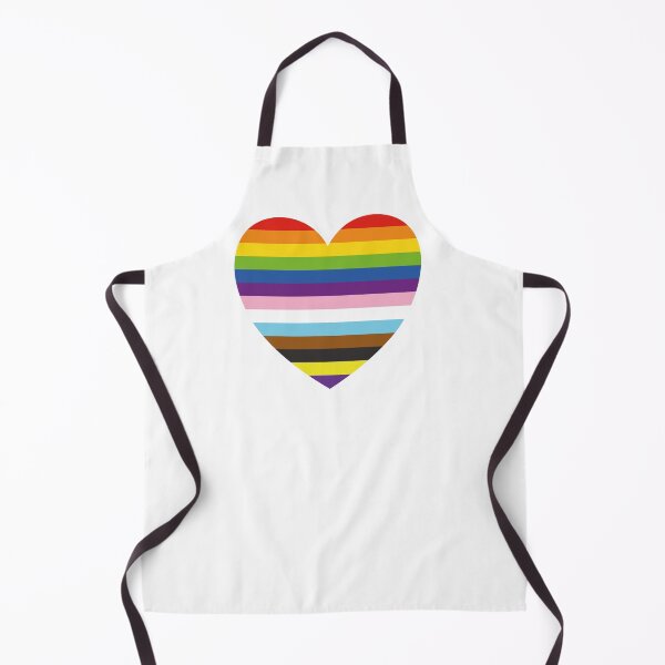 Item preview, Rainbow Heart Inclusive Pride Flag Colors designed and sold by Inspirationmotivation.