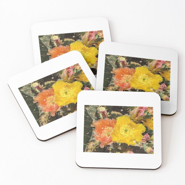 Item preview, dual colored prickly pear blossoms designed and sold by River Graphic Design.