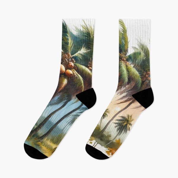 Item preview, Palm trees swaying in the tropical breeze designed and sold by cj-digital.