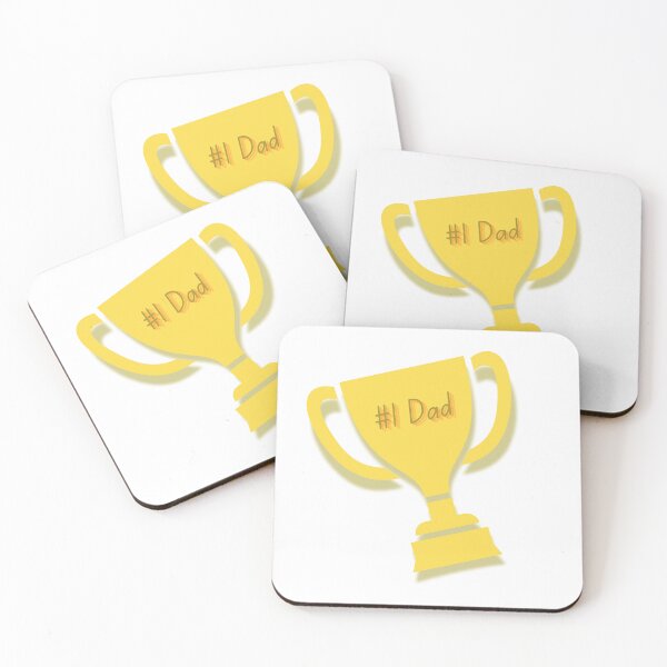 Item preview, #1 Dad Trophy designed and sold by splatstuff.
