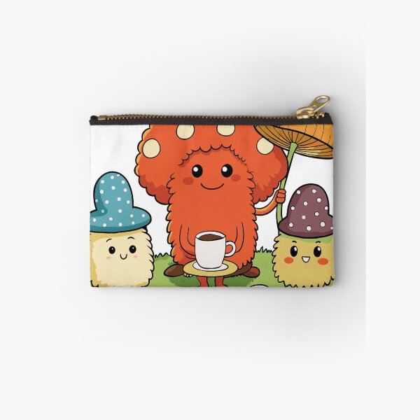 Item preview, Fluffy Mushroom Having a Tea Party designed and sold by omerfdln34.