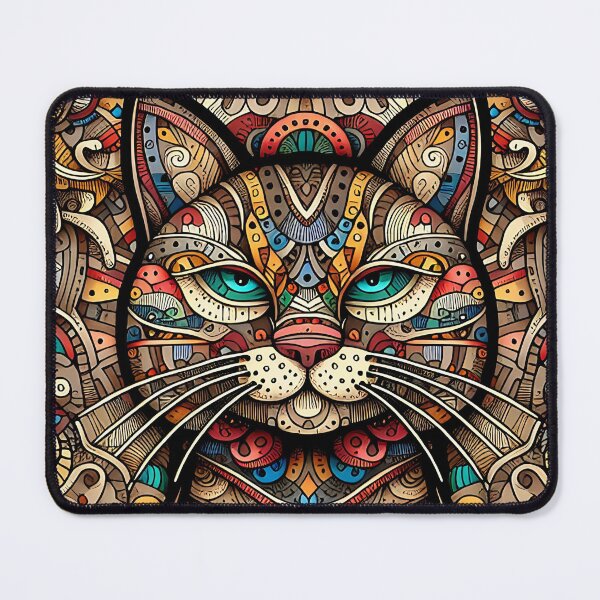 Item preview, Colorful Pharaonic Cat designed and sold by PRINYOS.