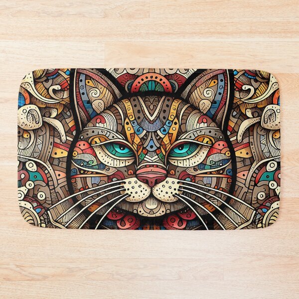 Item preview, Colorful Pharaonic Cat designed and sold by PRINYOS.