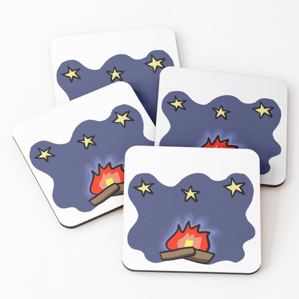 Item preview, Cozy Campfire Doodle designed and sold by splatstuff.