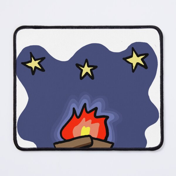 Item preview, Cozy Campfire Doodle designed and sold by splatstuff.