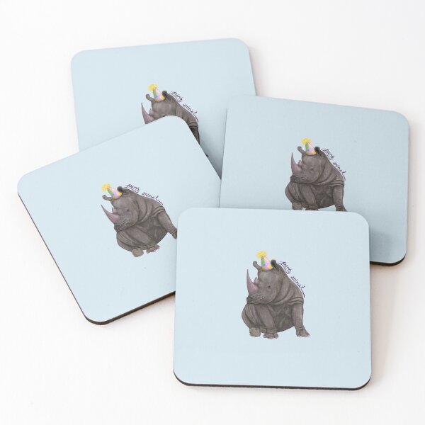 Item preview, Party Animal Rhino designed and sold by hopie3924.