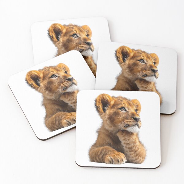 Item preview, Photorealistic Baby Lion Cub designed and sold by HollywoodInked.
