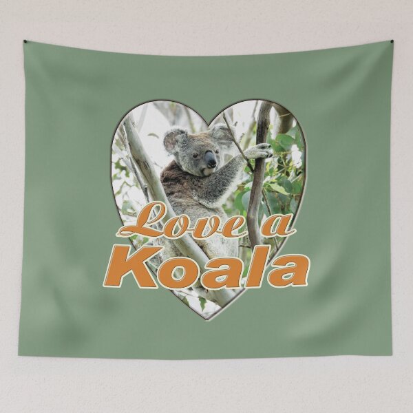 Item preview, Love a Koala in a Heart designed and sold by Jenny  Dyer.