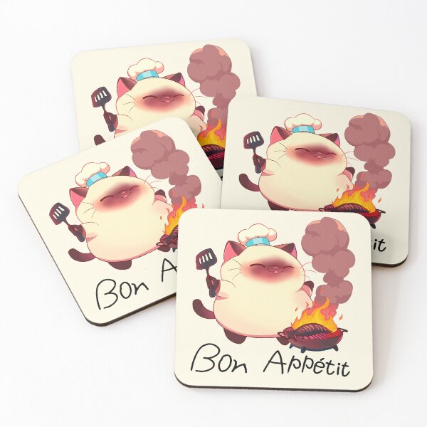 Item preview, Chef de Cat Bon Appetit designed and sold by Charcoalart.