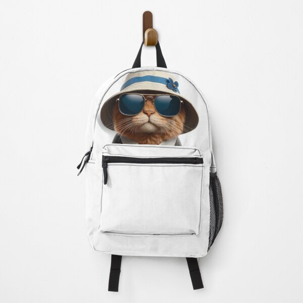 Item preview, Collection of Cute Bucket Hat Cat and Sunglasses T-Shirt Designs #9 designed and sold by Your Inner Axis.