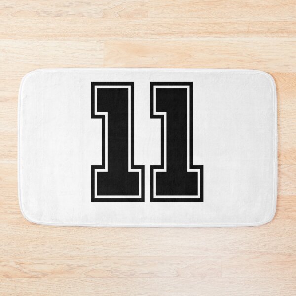 Item preview, Sport Numbering Appearance Front No 11, Eleven, Eleven designed and sold by Takha International By TJ.
