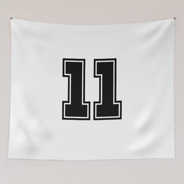 Item preview, Sport Numbering Appearance Front No 11, Eleven, Eleven designed and sold by Takha International By TJ.