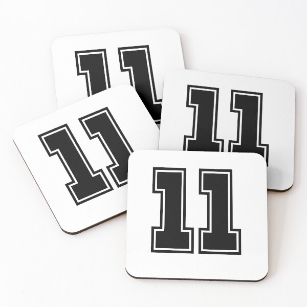 Item preview, Sport Numbering Appearance Front No 11, Eleven, Eleven designed and sold by Takha International By TJ.
