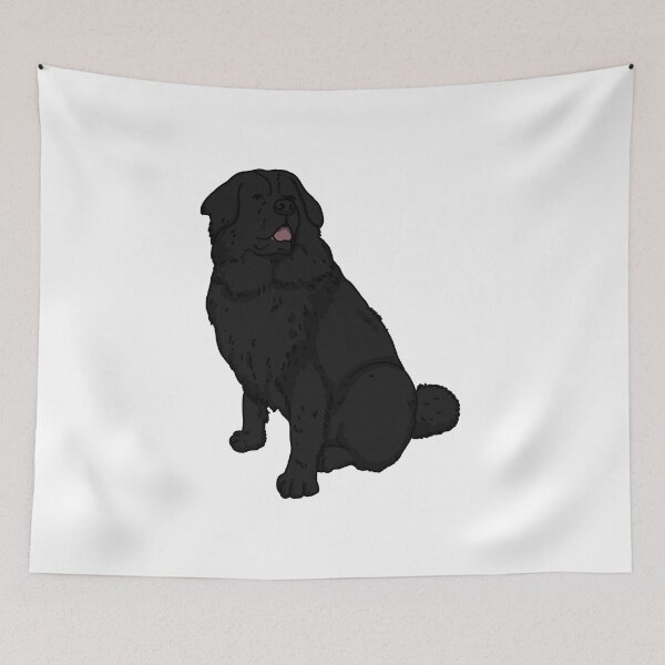 Item preview, Black Newfoundland Dog designed and sold by Luan Huynh.
