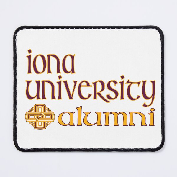 Item preview, iona university alumni (stacked) designed and sold by mdb-designs.
