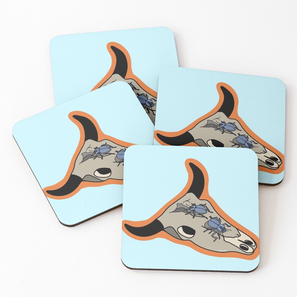 Item preview, Coasters (Set of 4) designed and sold by RugBugCircus.