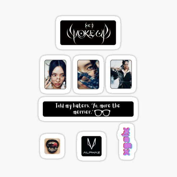 Item preview, XG Woke Up Maya Sticker Sheet designed and sold by defenderA.
