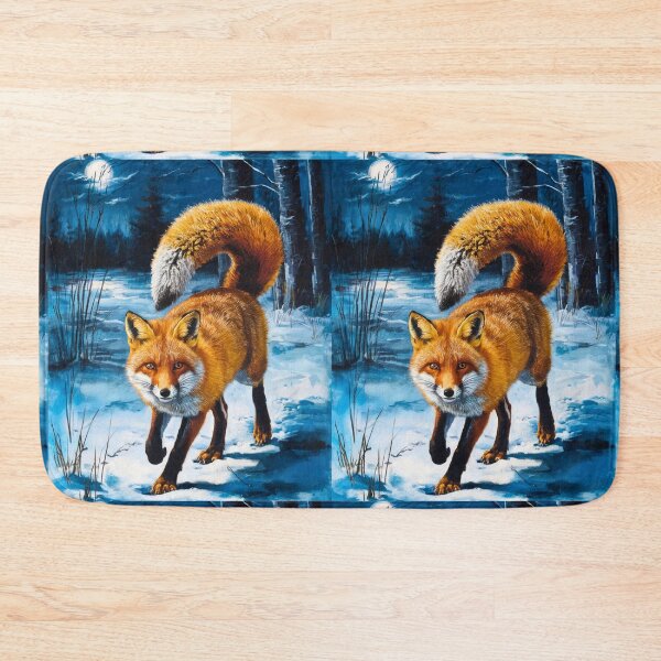 Artikelvorschau, Fuchs-Porträt. Winterfuchs, Schneefuchs, Vintage-Fuchs, Fuchs-Malerei, Caravaggio-Stil entworfen und verkauft von FoxVibes.
