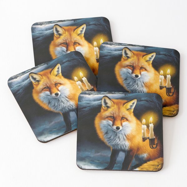 Artikelvorschau, Fuchs-Porträt. Winterfuchs, Schneefuchs, Vintage-Fuchs, Fuchs-Malerei, Caravaggio-Stil entworfen und verkauft von FoxVibes.