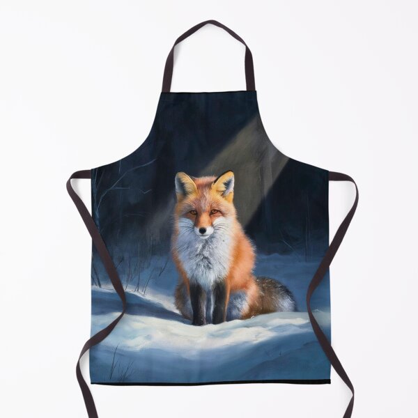Artikelvorschau, Fuchs-Porträt. Winterfuchs, Schneefuchs, Vintage-Fuchs, Fuchs-Malerei, Caravaggio-Stil entworfen und verkauft von FoxVibes.