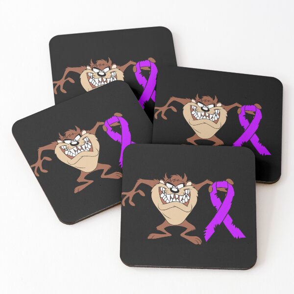 Item preview, Australian Crazy Creature Holding an Awareness Ribbon (Purple) designed and sold by CaitlynConnor.