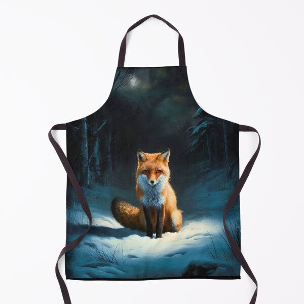 Artikelvorschau, Fuchs-Porträt. Winterfuchs, Schneefuchs, Vintage-Fuchs, Fuchs-Malerei, Caravaggio-Stil entworfen und verkauft von FoxVibes.