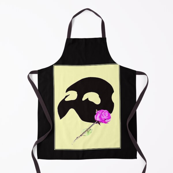Item preview, Phantom of the Opera Abstract Mask and Red Rose Advertising Print designed and sold by posterbobs.