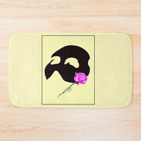 Item preview, Phantom of the Opera Abstract Mask and Red Rose Advertising Print designed and sold by posterbobs.
