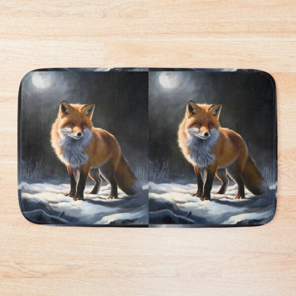 Artikelvorschau, Fuchs-Porträt. Winterfuchs, Schneefuchs, Vintage-Fuchs, Fuchs-Malerei, Caravaggio-Stil entworfen und verkauft von FoxVibes.