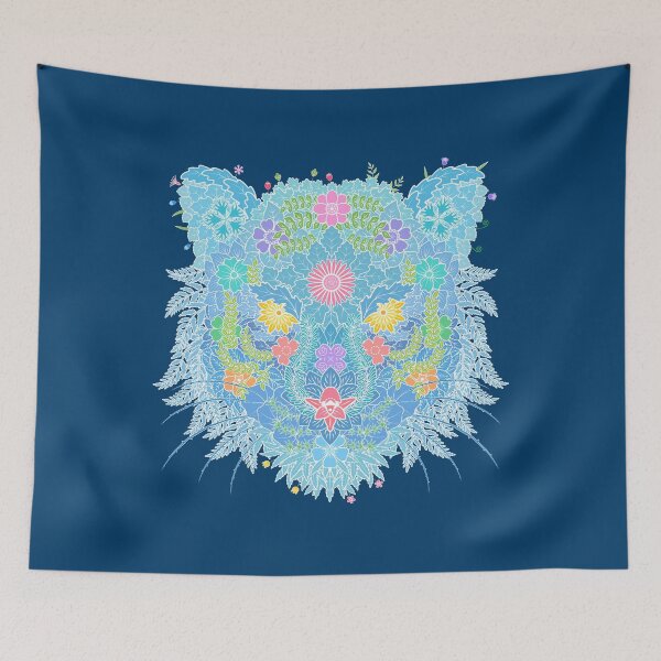 Item preview, Floral  Animal "Tiger" WeArePrettierThanFlowers designed and sold by 366birthflower.