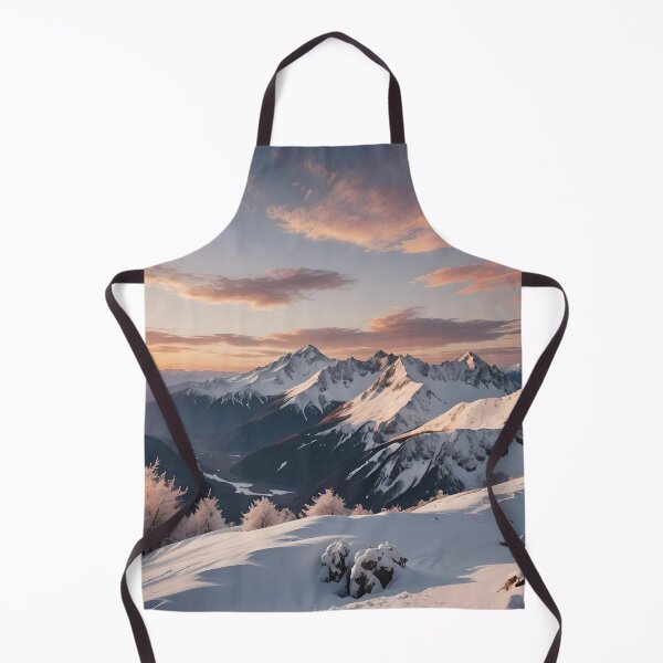 Item preview, Snowy Sunset Mountain #4 designed and sold by KCsStudio.