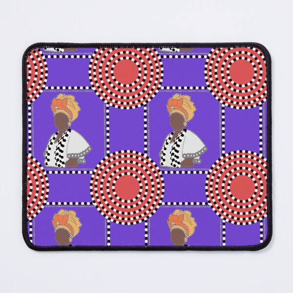 Item preview, Baiana, blue background  designed and sold by Tatiana Ribeiro.
