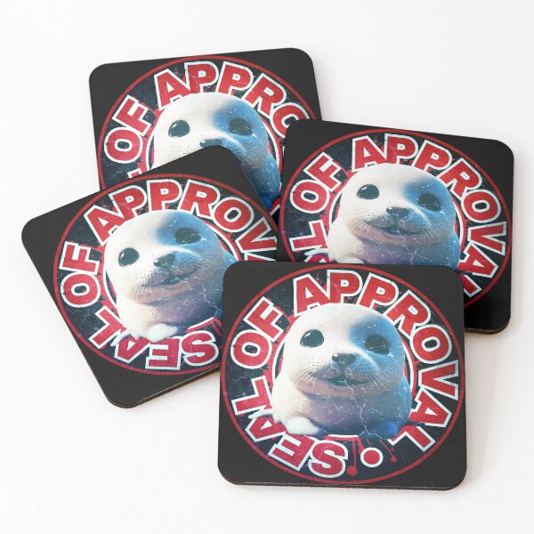 Item preview, Black and Red Seal of Approval  designed and sold by pUNKnown.